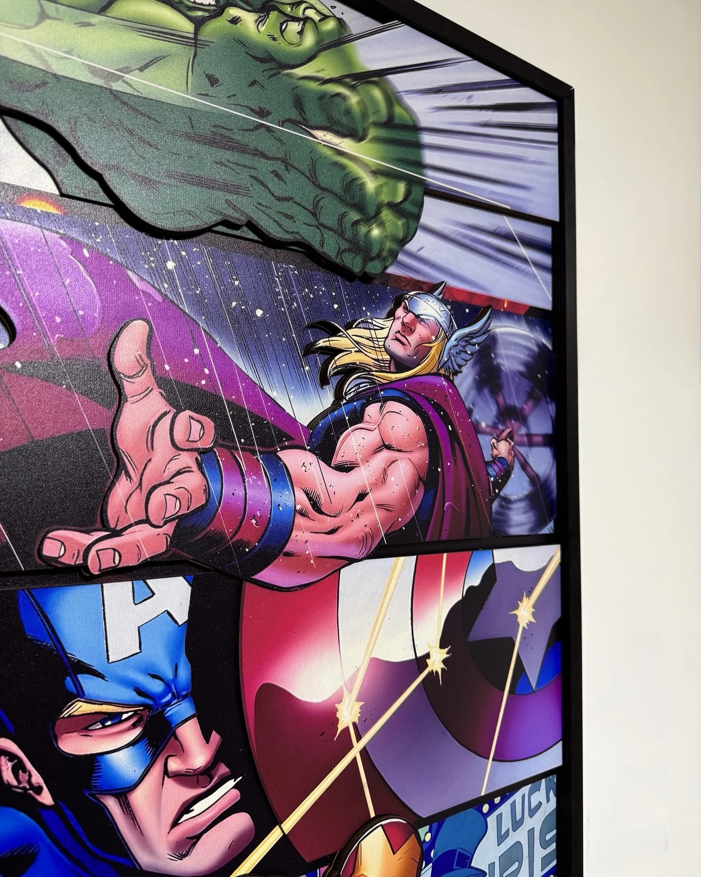 Avengers 3D panel