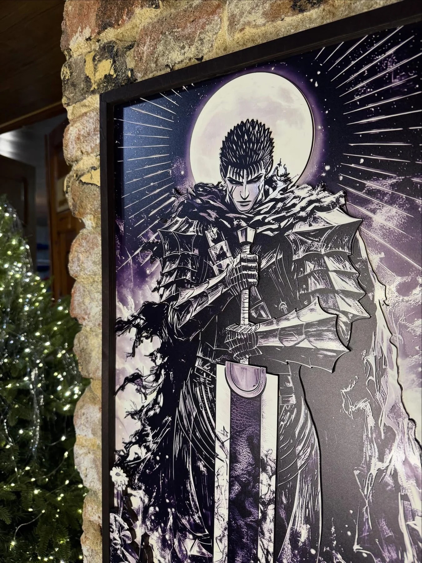Berserk - Guts 3D panel