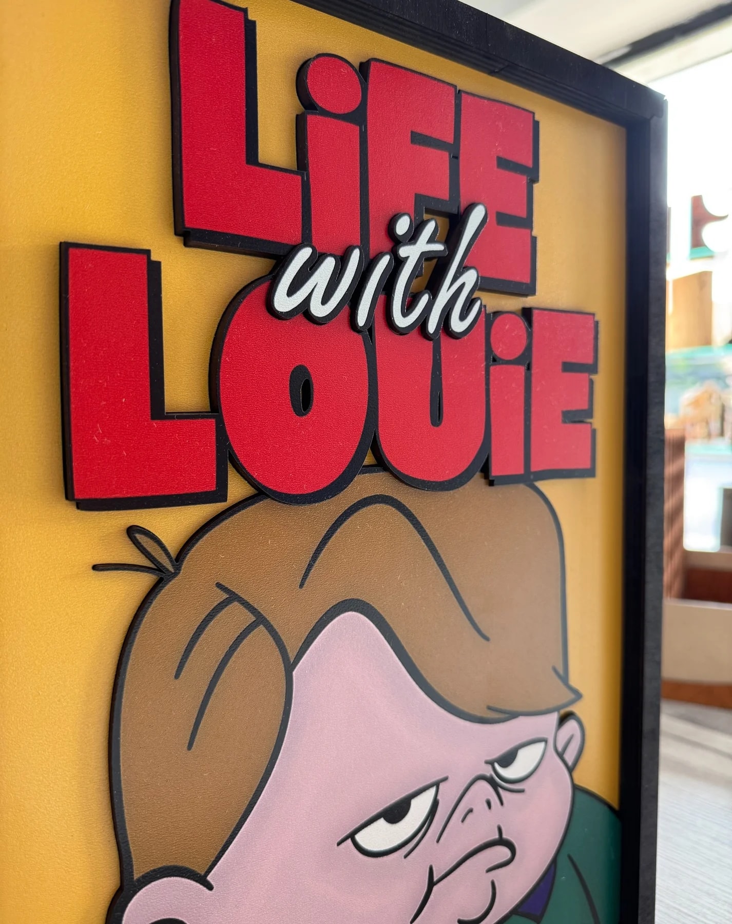 Life with Louie 3D panel