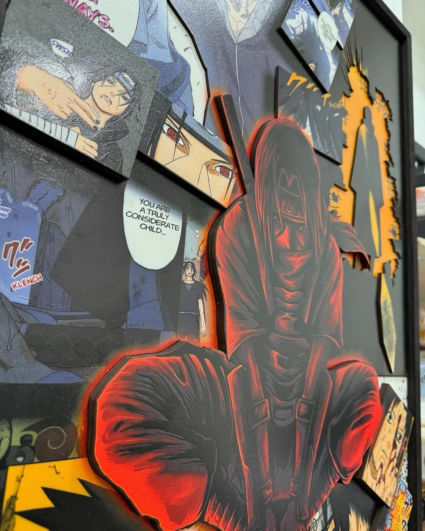 Naruto - Itachi Uchiha 3D panel