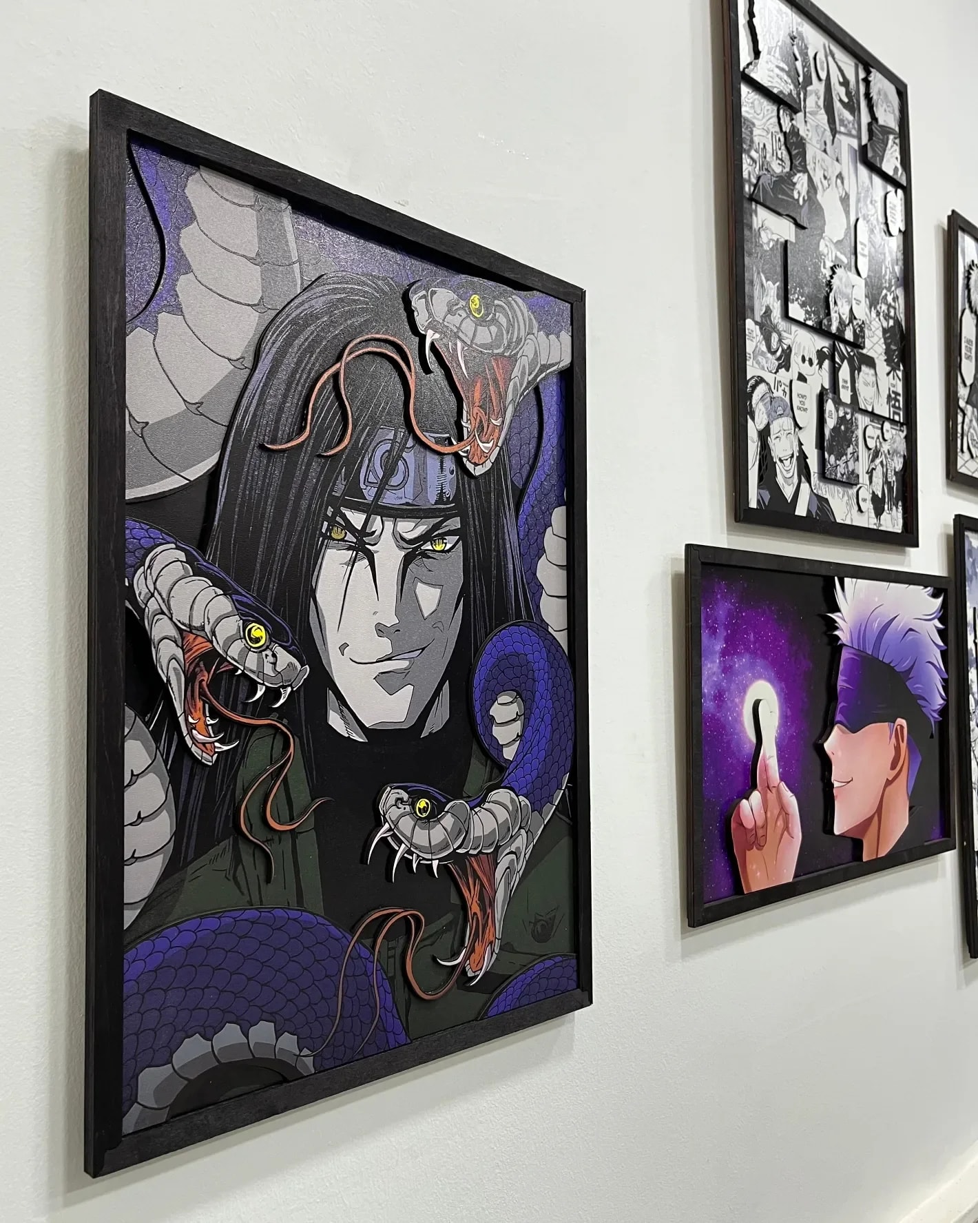 Naruto - Orochimaru 3D panel