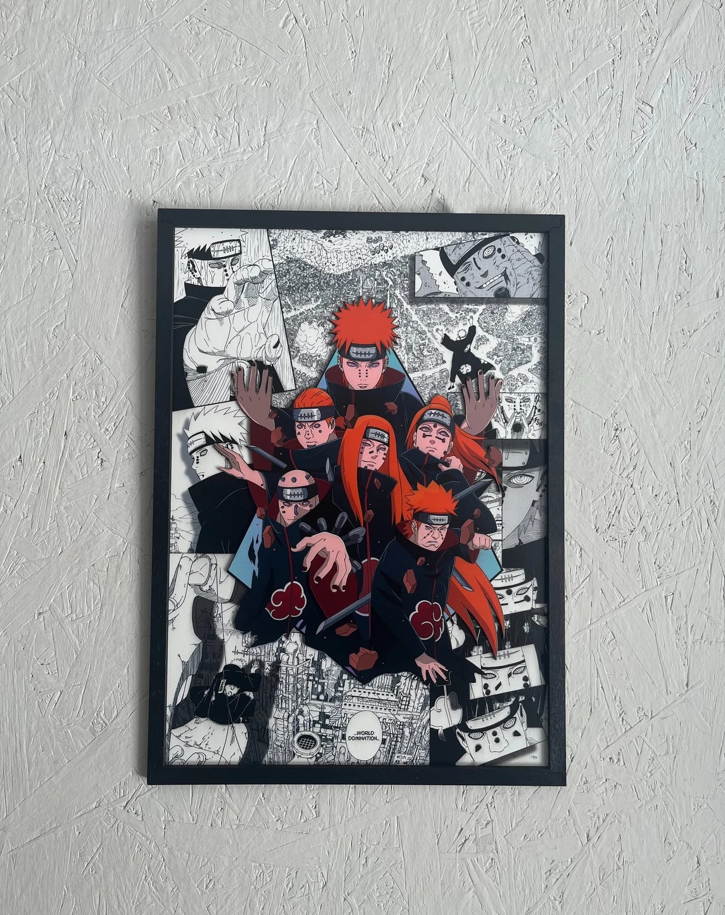 Naruto - Six Paths of Pain 3D panel