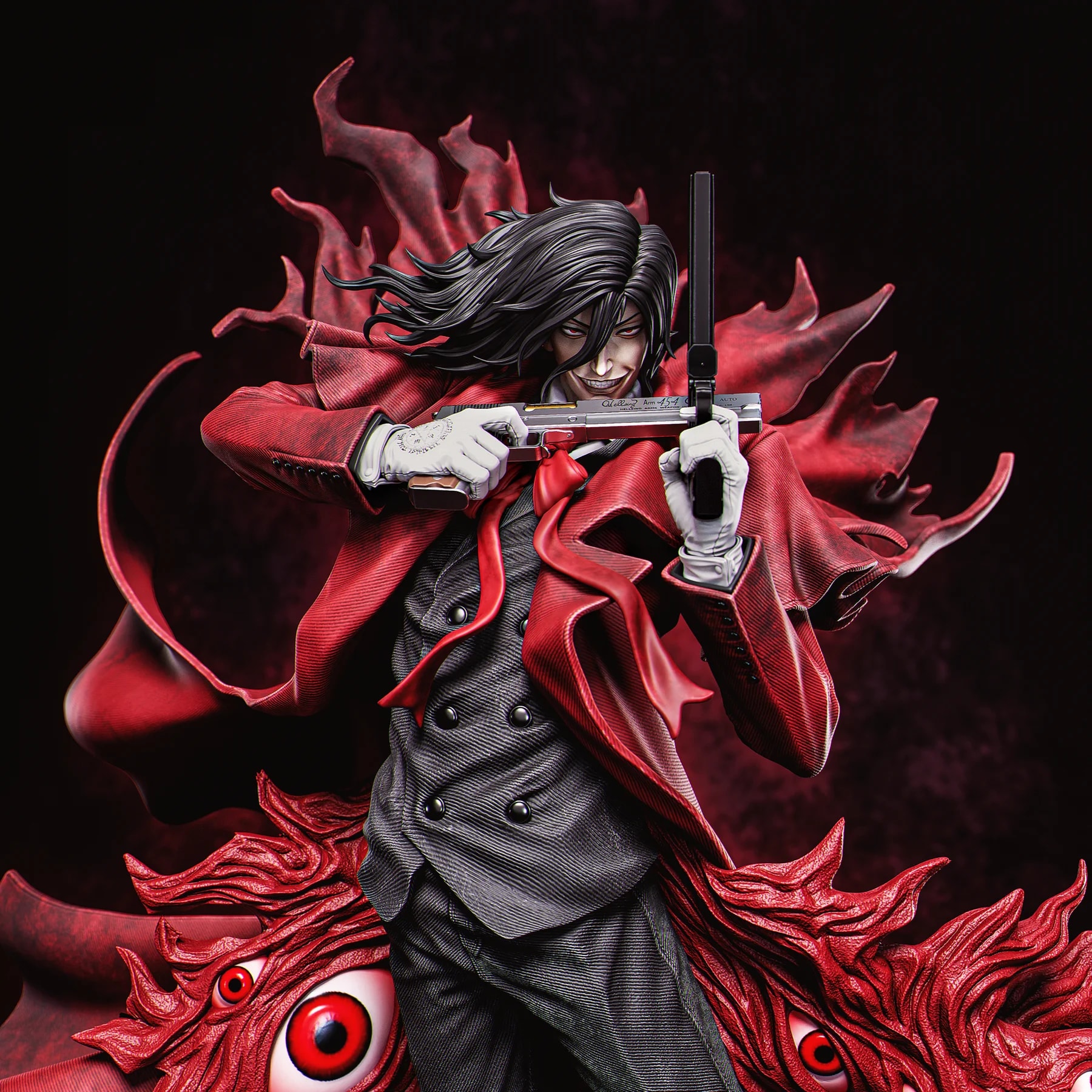 Alucard Hand Painted Collectible Statue