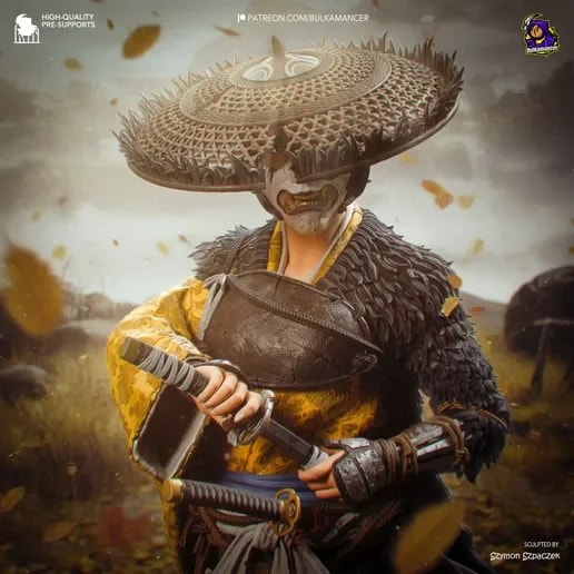 Atsu Hand Painted Collectible Statue