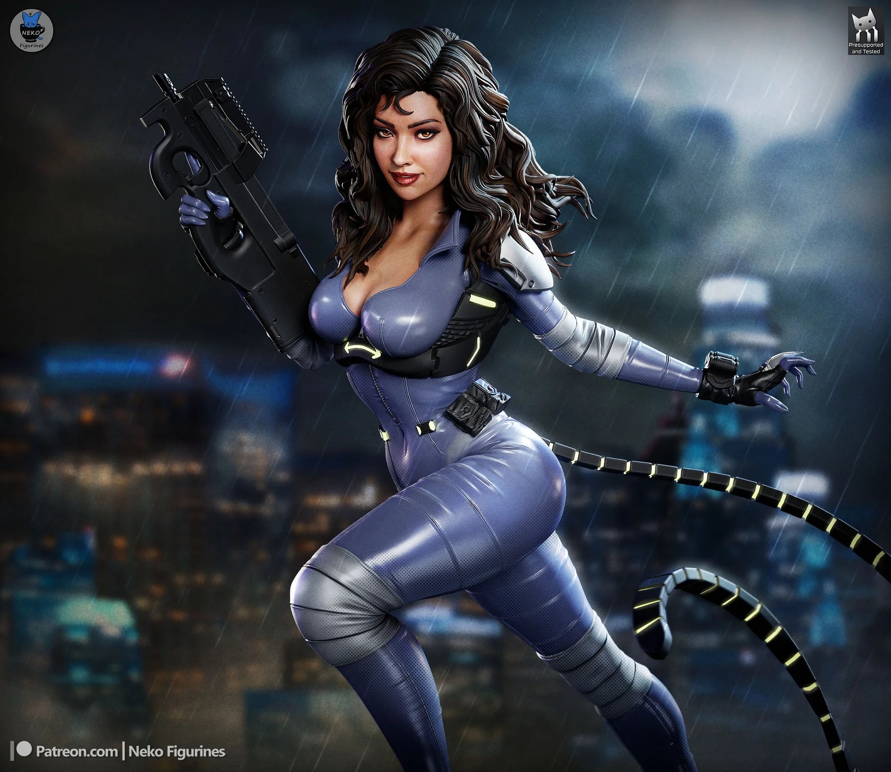 Catwoman Absolute DC - Comic Hand Painted Collectible Statue
