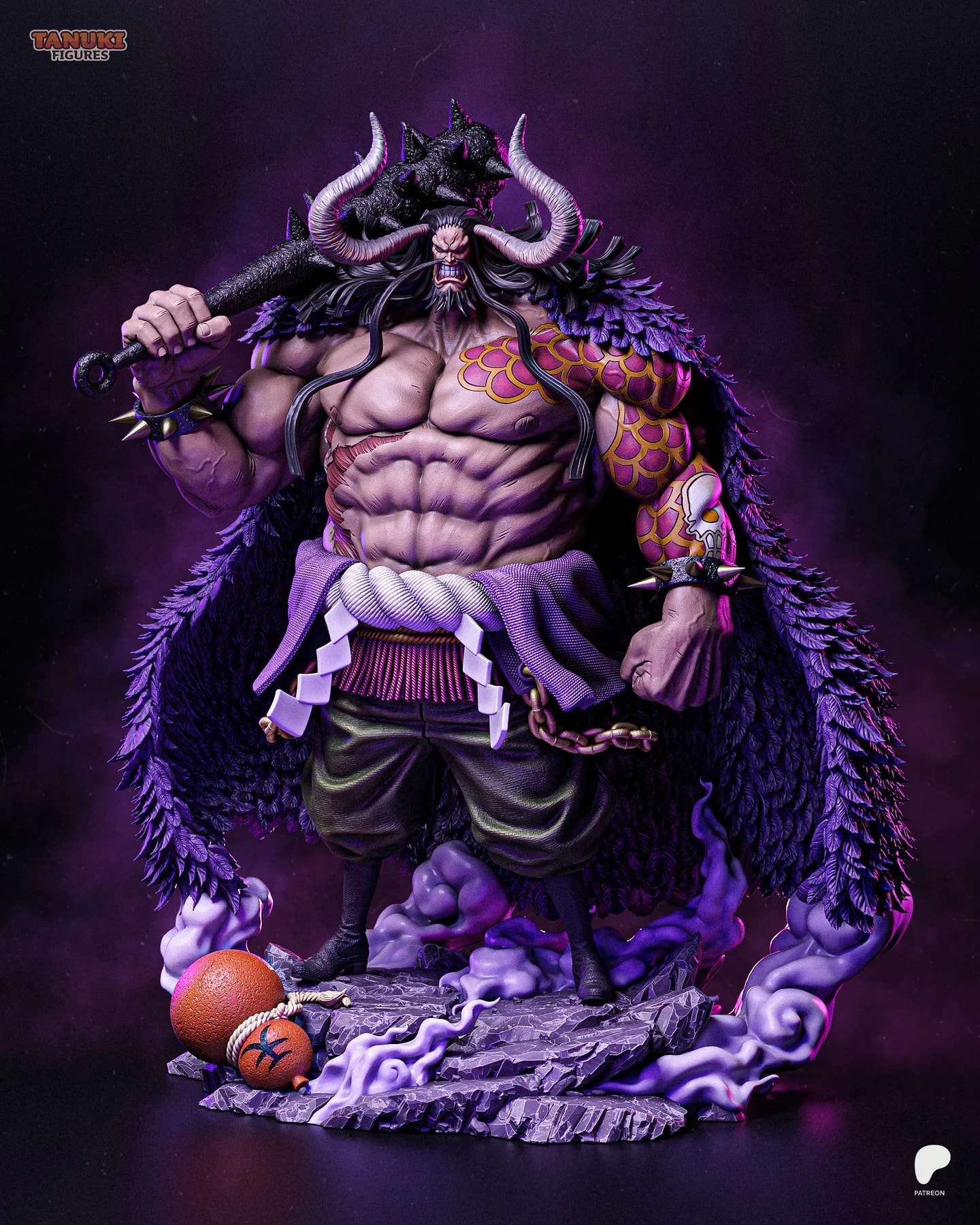 Kaido - One Piece - Fullsize Hand Painted Collectible Statue