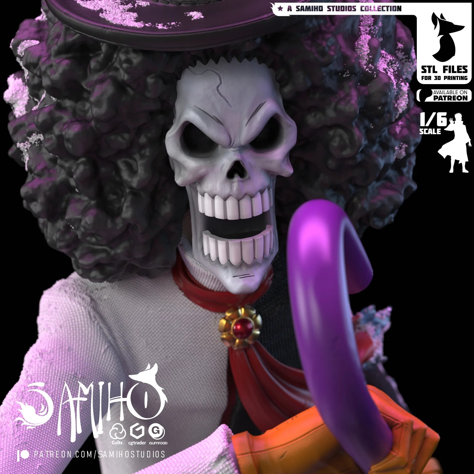 Brook Hand Painted Collectible Statue